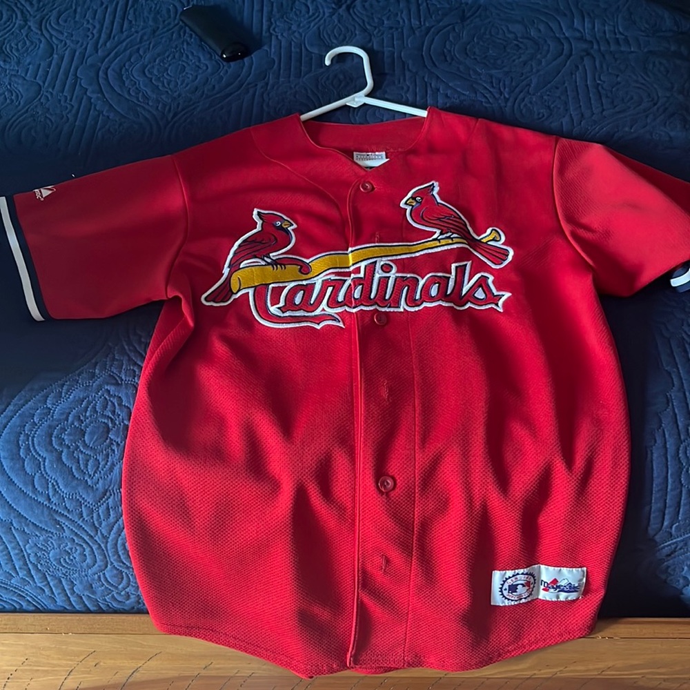 hall of fame rolen bought at game cardinal jersey